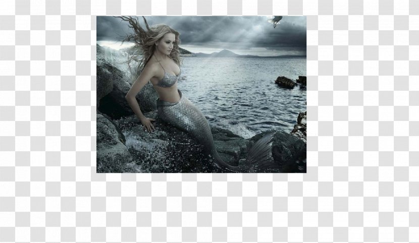 A Mermaid Legendary Creature Mythology Siren - Drawing Transparent PNG