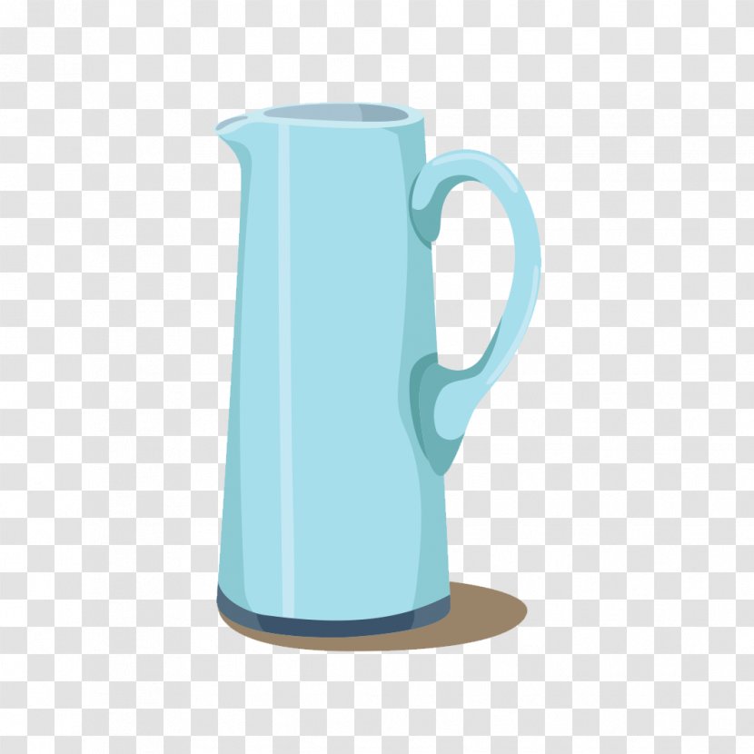 Jug Pitcher Ceramic - Drawing Transparent PNG