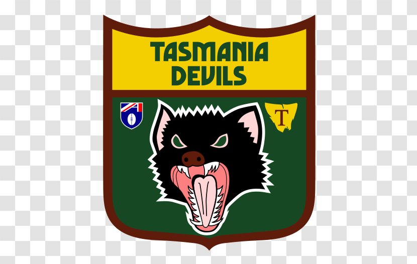 Tasmanian Devil Logo Essendon Football Club Thylacine - Silhouette - Countryside Transparent PNG