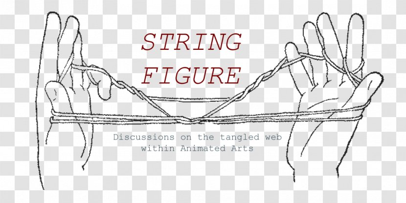 Ring Finger String Figure Wedding Joint - Cartoon Transparent PNG