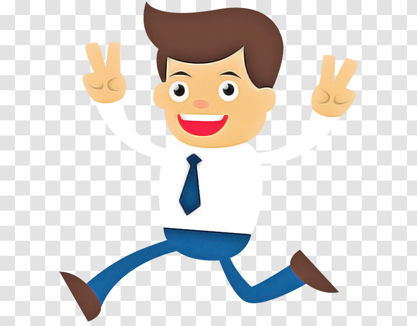 Cartoon Gesture Finger Pleased Thumb Transparent PNG