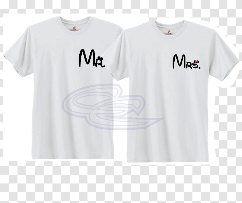 T-shirt Collar Clothing Sleeve - Just Married Transparent PNG