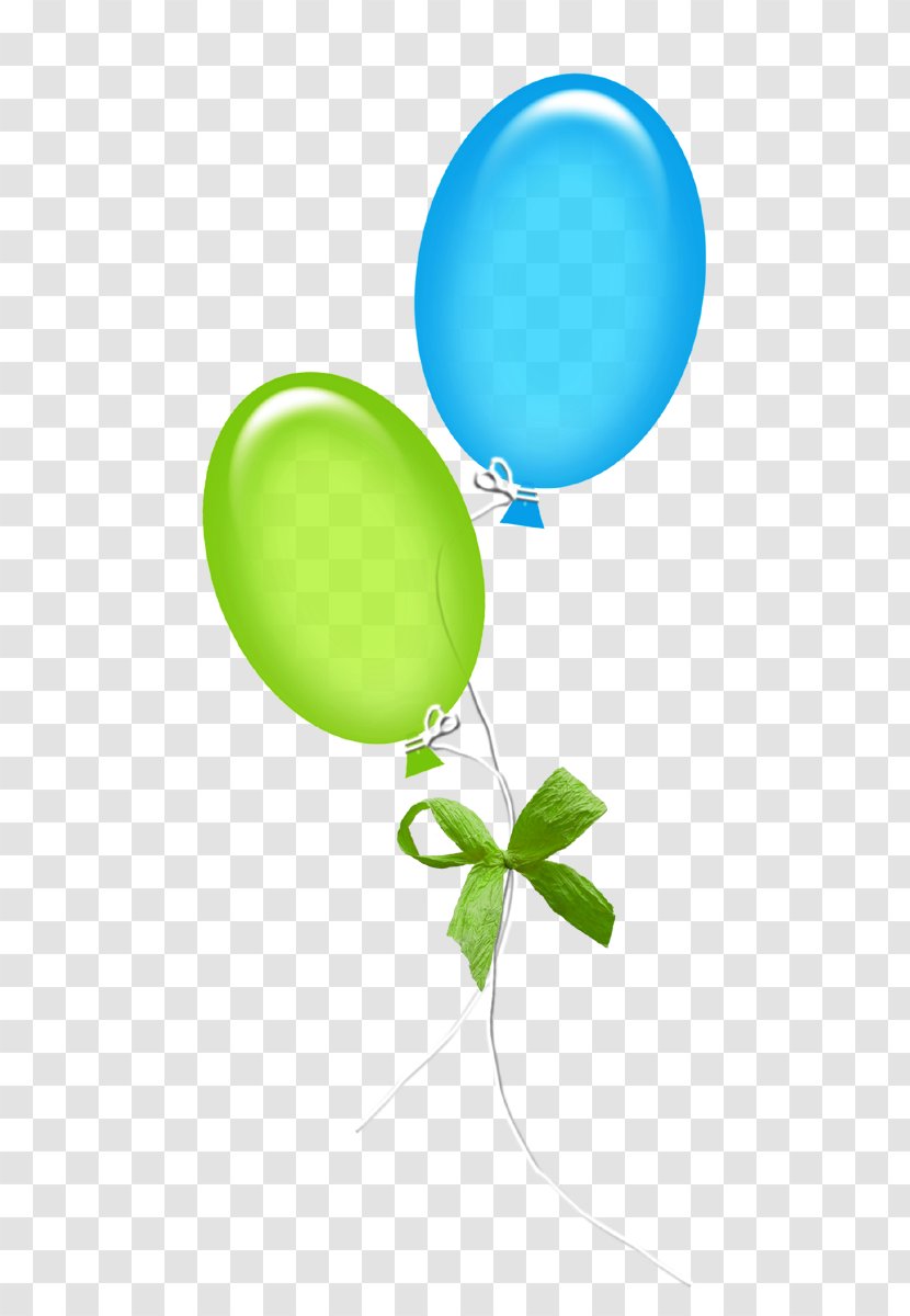 Balloon Blue-green - Party Supply - Airballon Design Element Transparent PNG