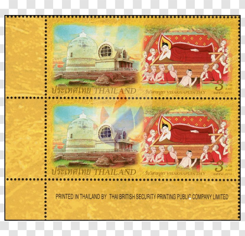 Postage Stamps Mail - Stamp - Buddhas Parinirvana Transparent PNG