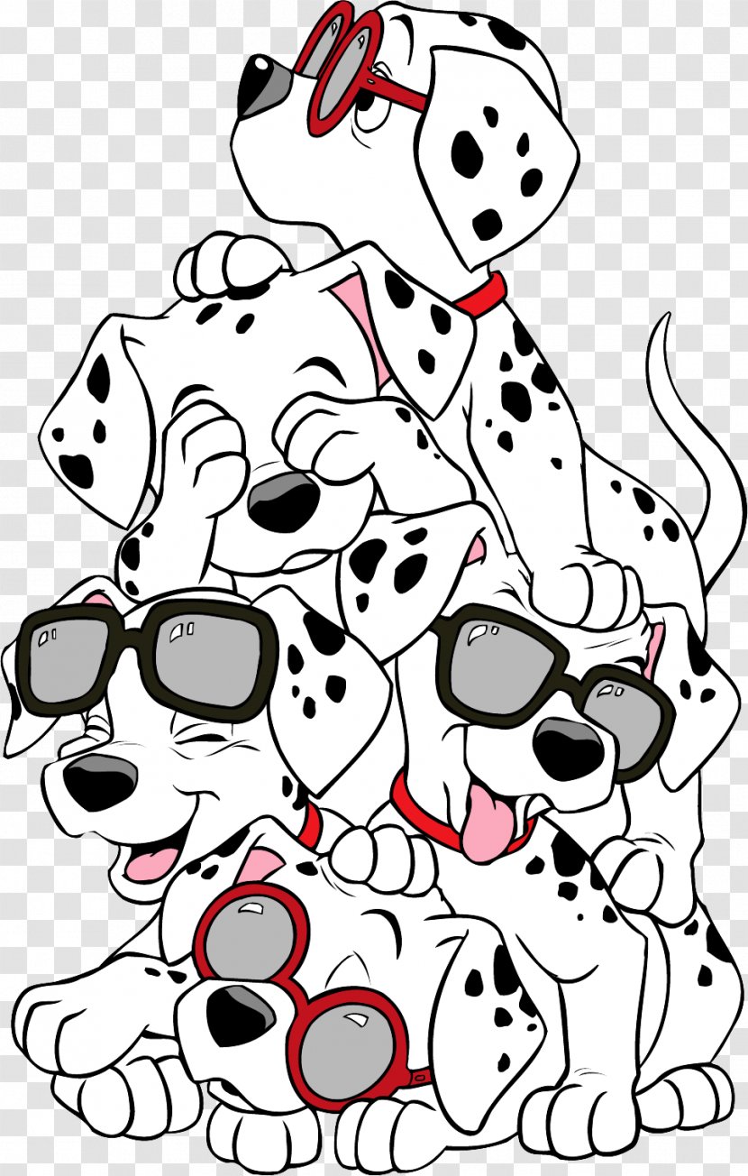 Dalmatian Dog Cruella De Vil The 101 Dalmatians Musical Puppy 102 Dalmatians: Puppies To Rescue - Cartoon Transparent PNG
