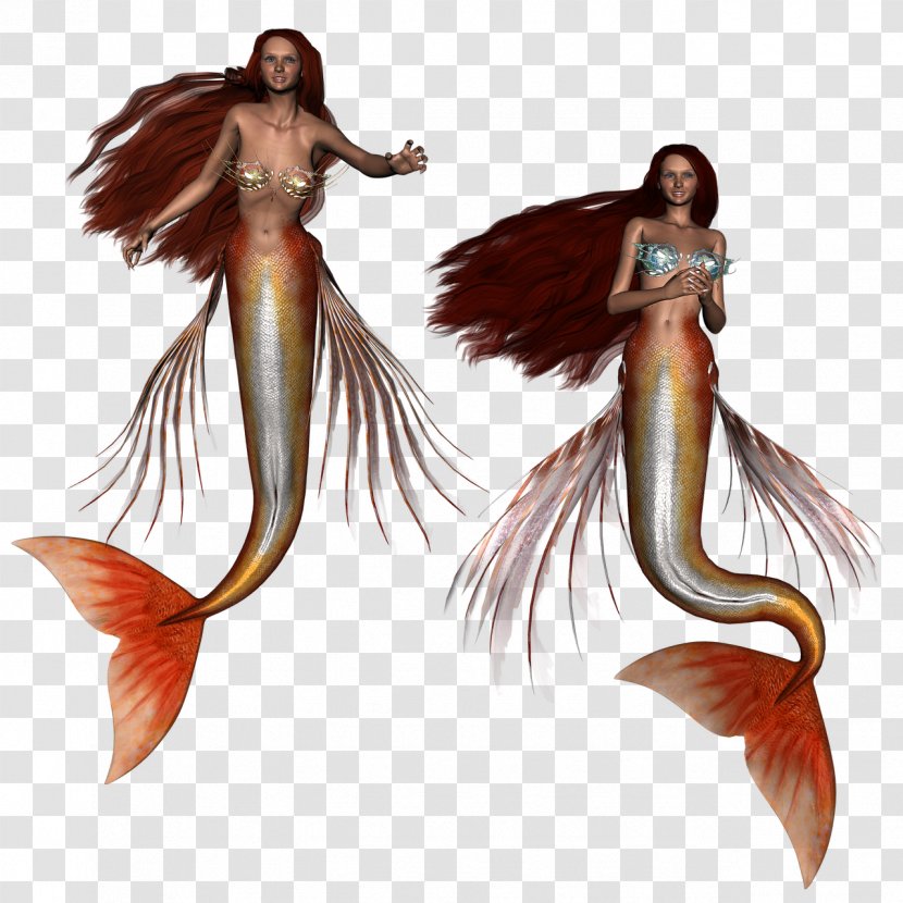 Mermaid Siren Image Library Fantasy - Wing Transparent PNG