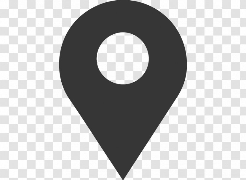 JPEG - Blackandwhite - Googlemapsmarker Icon Transparent PNG