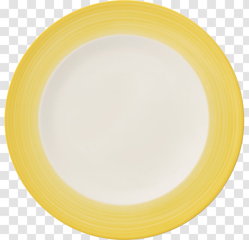 Plate Animaatio Porcelain Villeroy & Boch - Yellow Transparent PNG