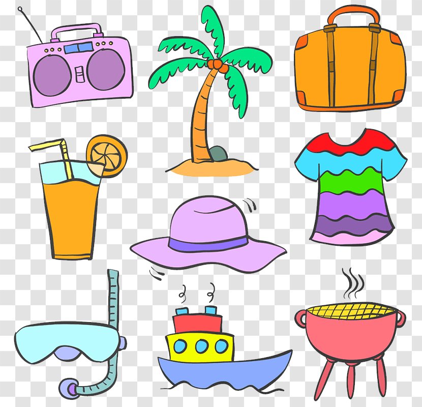 Vector Graphics Illustration Drawing Image Doodle - Play - Barbecue Icon Transparent PNG