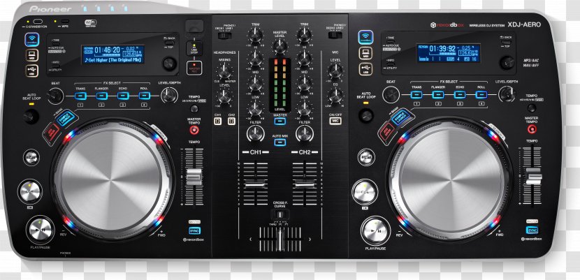 Disc Jockey DJ Controller Pioneer XDJ-AERO - Cartoon - Digital Mixer With DSP FX2-channel CDJOthers Transparent PNG