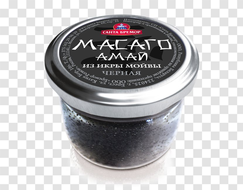 Caviar Pollock Roe Sushi California Roll - Icelandic Seafood Company Transparent PNG