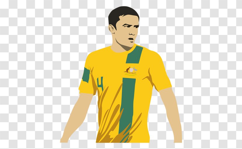 Tim Cahill Football Player Image Illustration - Clothing - Heung Transparent PNG