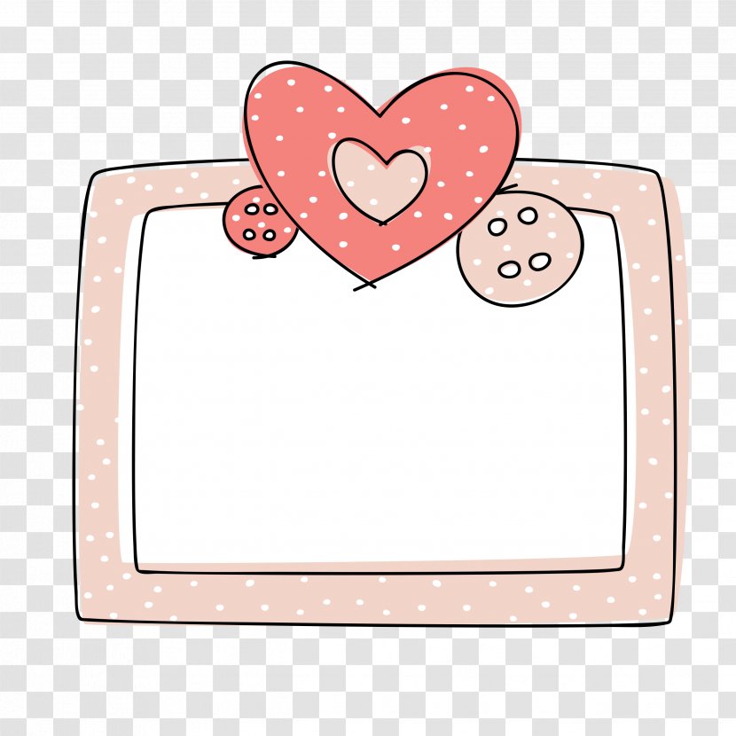 Love Background Frame - Picture Transparent PNG