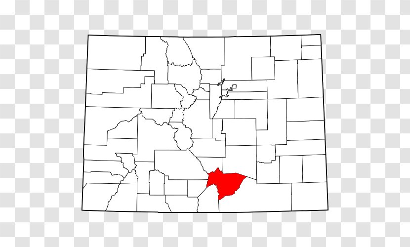 Kit Carson County, Colorado Yuma Kiowa Saguache Archuleta - Map Transparent PNG