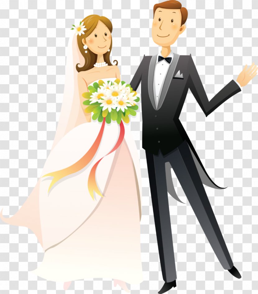 Wedding Invitation Bride Marriage Clip Art - Flower Transparent PNG