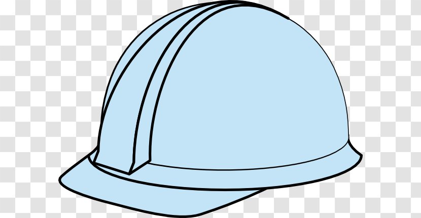 Clip Art Hard Hats Cap Laborer - White - Hat Transparent PNG