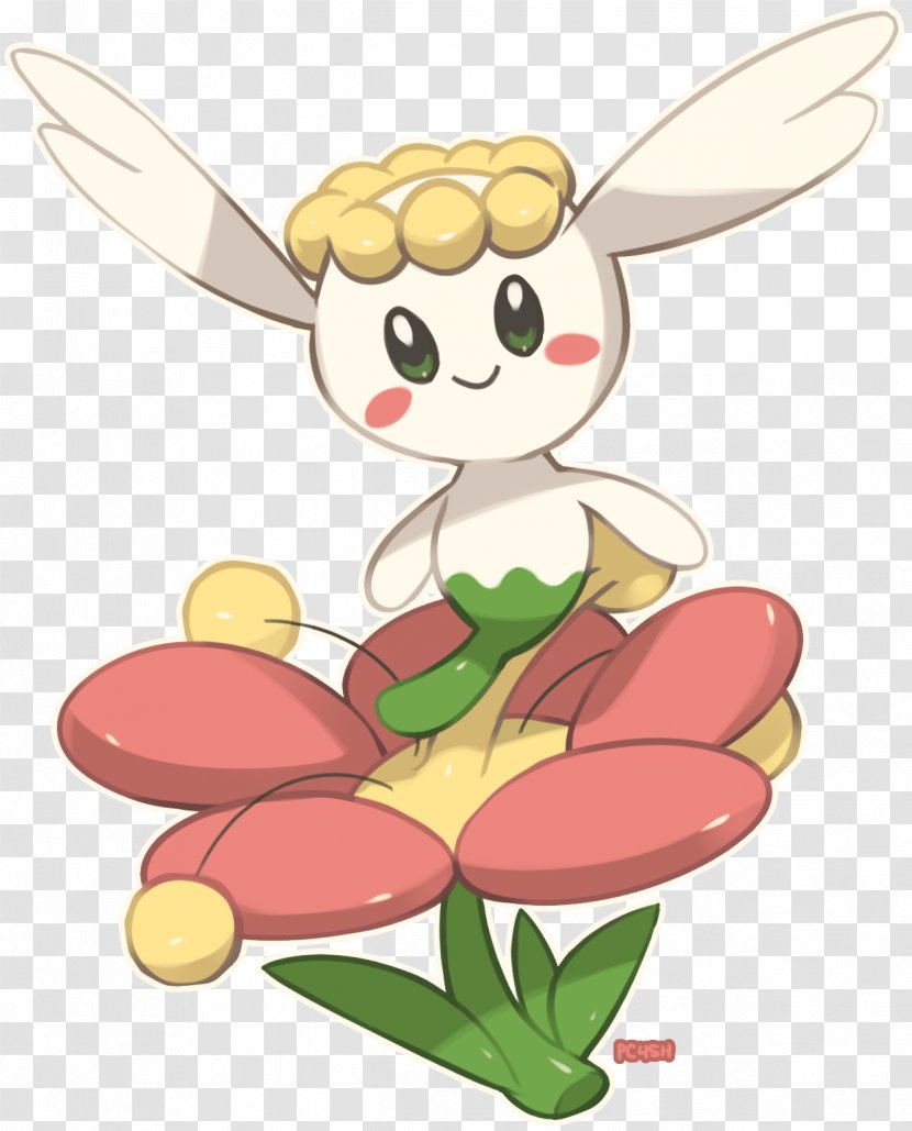 Pokémon X And Y Flabébé Pokédex Art - Cartoon - Takeo Strong Transparent PNG