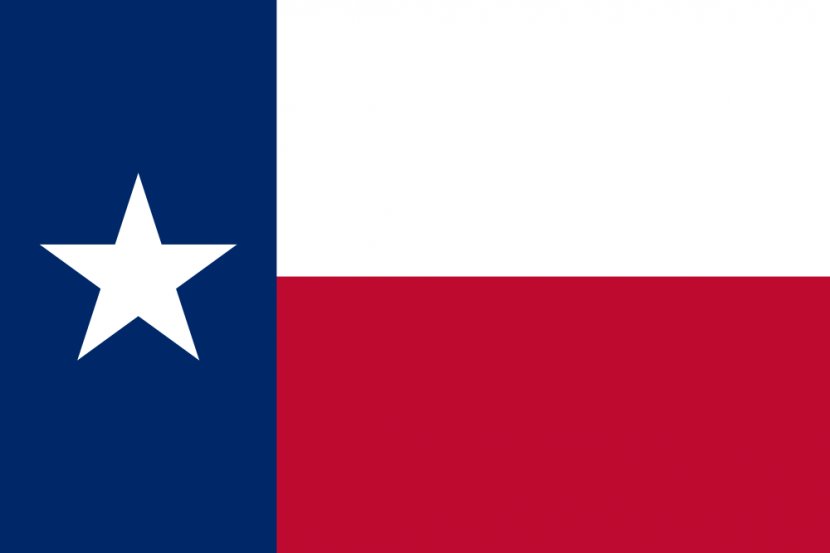 Flag Of Texas The United States State - Red - Outline Transparent PNG