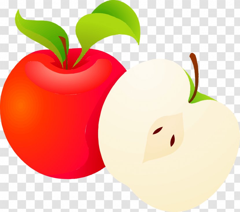 Apple Fruit Food Smoothie Vegetable - Mcintosh Transparent PNG