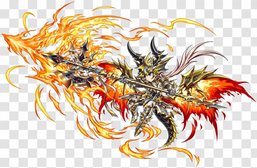 Brave Frontier Android Google Play Game - Halberd Transparent PNG