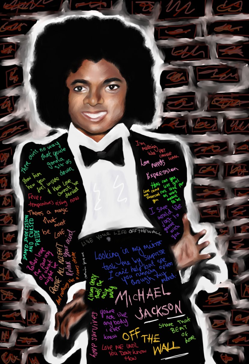 The Last Sitting Michael Jackson Off Wall Triumph Drawing - Advertising Transparent PNG