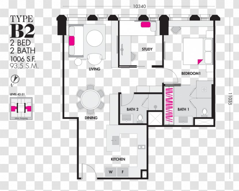 Petronas Towers Fang Holdings Limited Floor Plan Apartment Hotel - Brand - Tropicana Transparent PNG