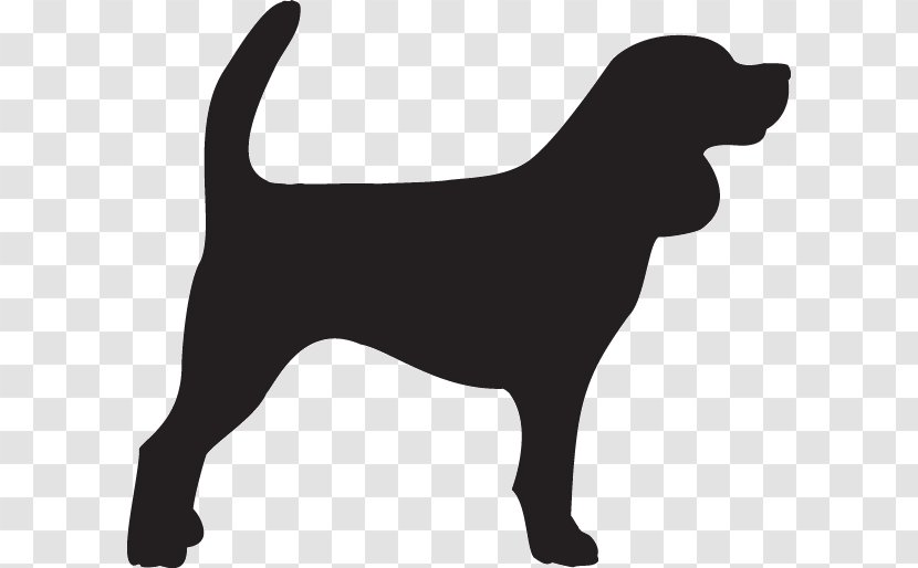Beagle Sticker German Pinscher Silhouette - Mammal Transparent PNG