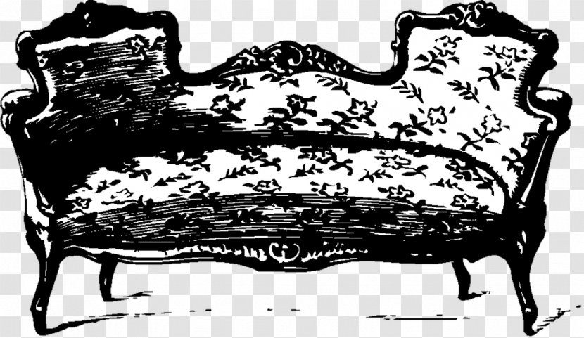 Chair Antique Furniture Couch Clip Art - Outdoor Transparent PNG