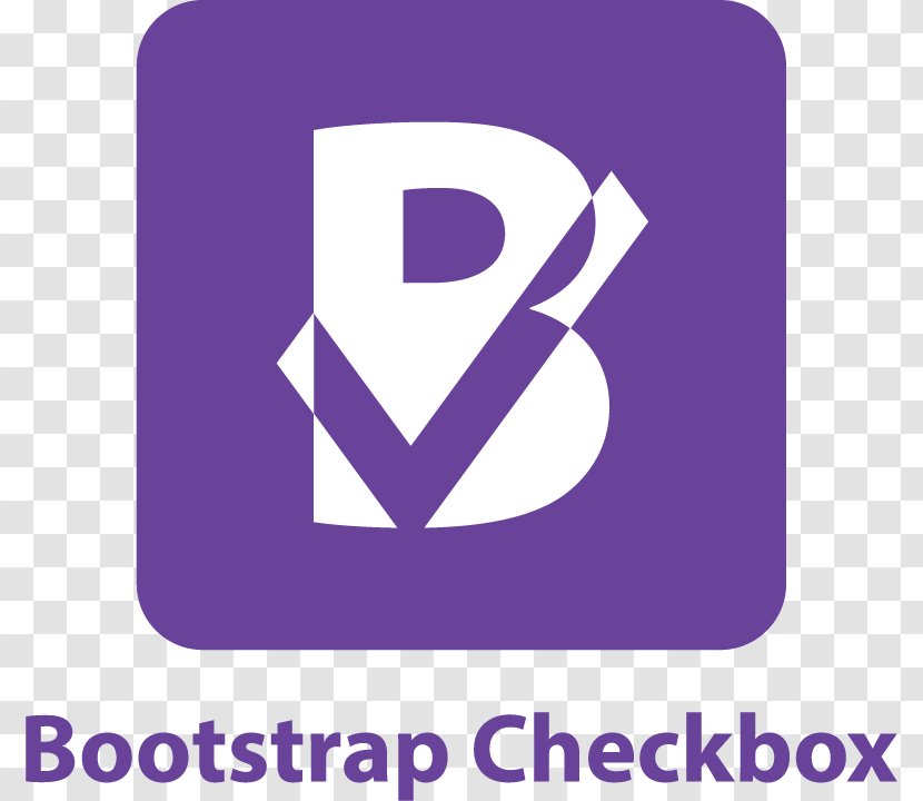Logo Brand Product Font Checkbox - Violet - Bootstrap Icon Transparent PNG