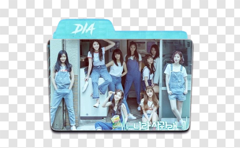 DIA YOLO Album Love Generation K-pop - Watercolor - Frame Transparent PNG
