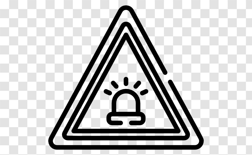 Free Icon Warning - Symbol - Black And White Transparent PNG
