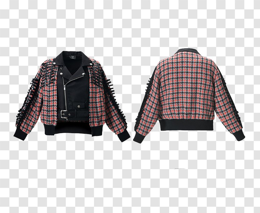 Jacket Shirt Clothing - Skirt - Plaid Transparent PNG