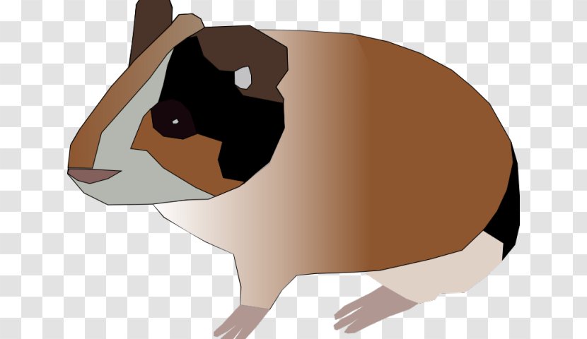 Guinea Pig Clip Art Openclipart Free Content Image - Mammal - Triangle Yoga Transparent PNG