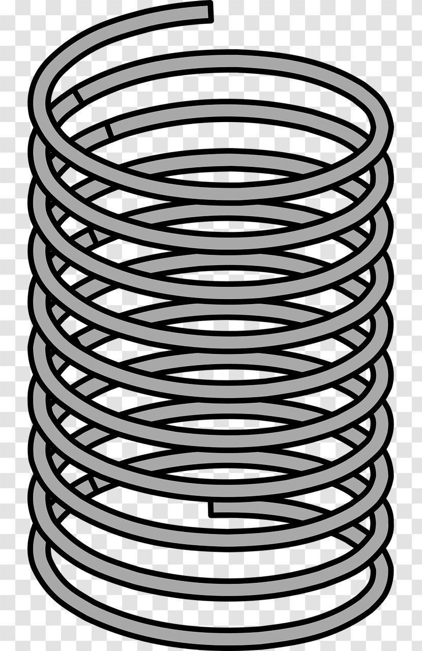 Spring Steel Metal Clip Art Transparent PNG