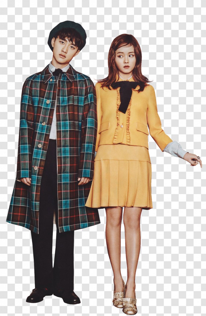 Do Kyung-soo Pure Love EXO Korean K-pop - Uniform - Kim Sohyun Transparent PNG