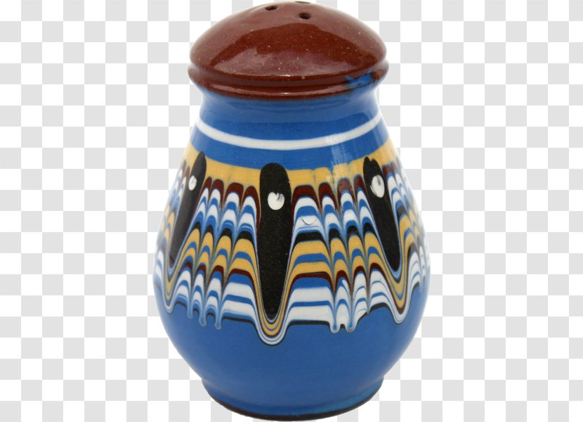 Pottery Salt And Pepper Shakers Ceramic Cobalt Blue - Vase Transparent PNG