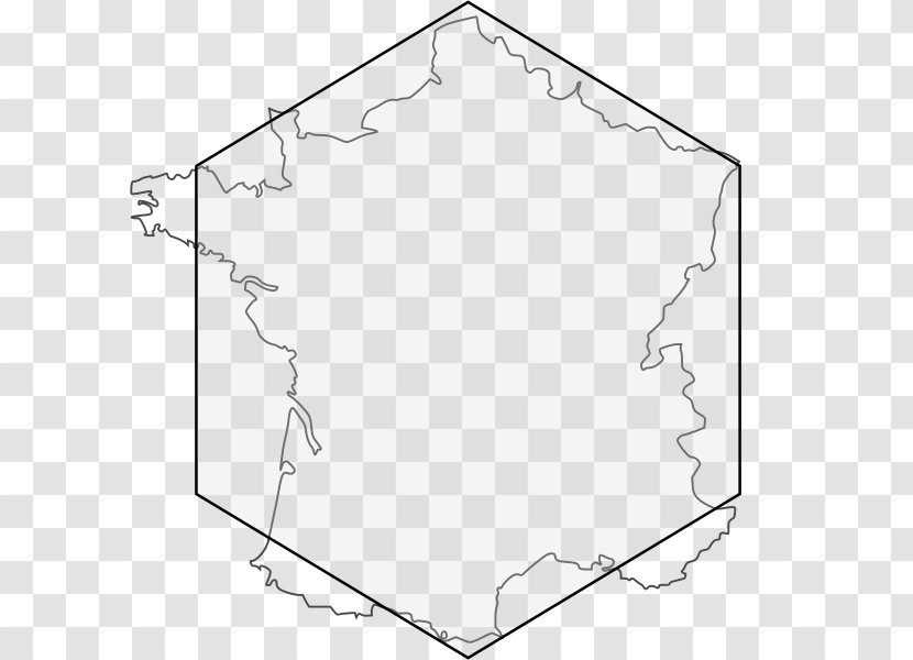 France Hexagon Drawing Angle Transparent PNG
