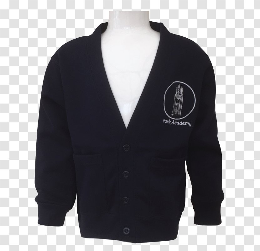 Cardigan Sleeve Jacket Bluza - Black Transparent PNG