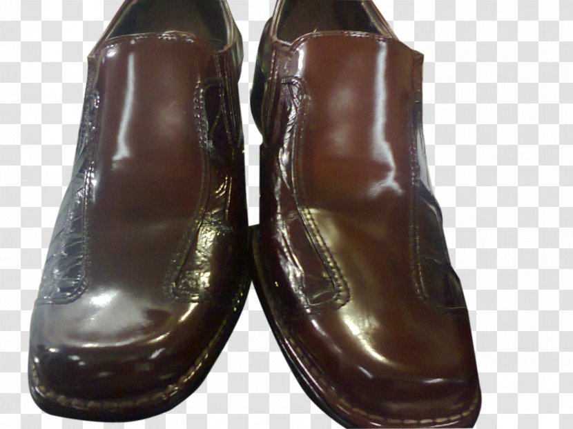 Slip-on Shoe Leather Sepatu Kulit Sandal - Brown Transparent PNG