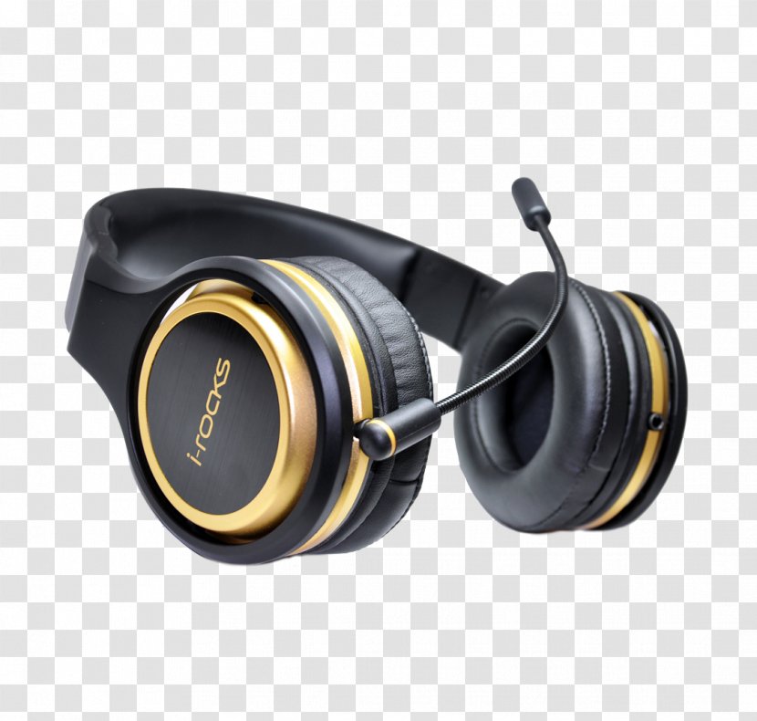 Headphones Audio Microphone Computer Mouse Peripheral - Silhouette - Mic Transparent PNG
