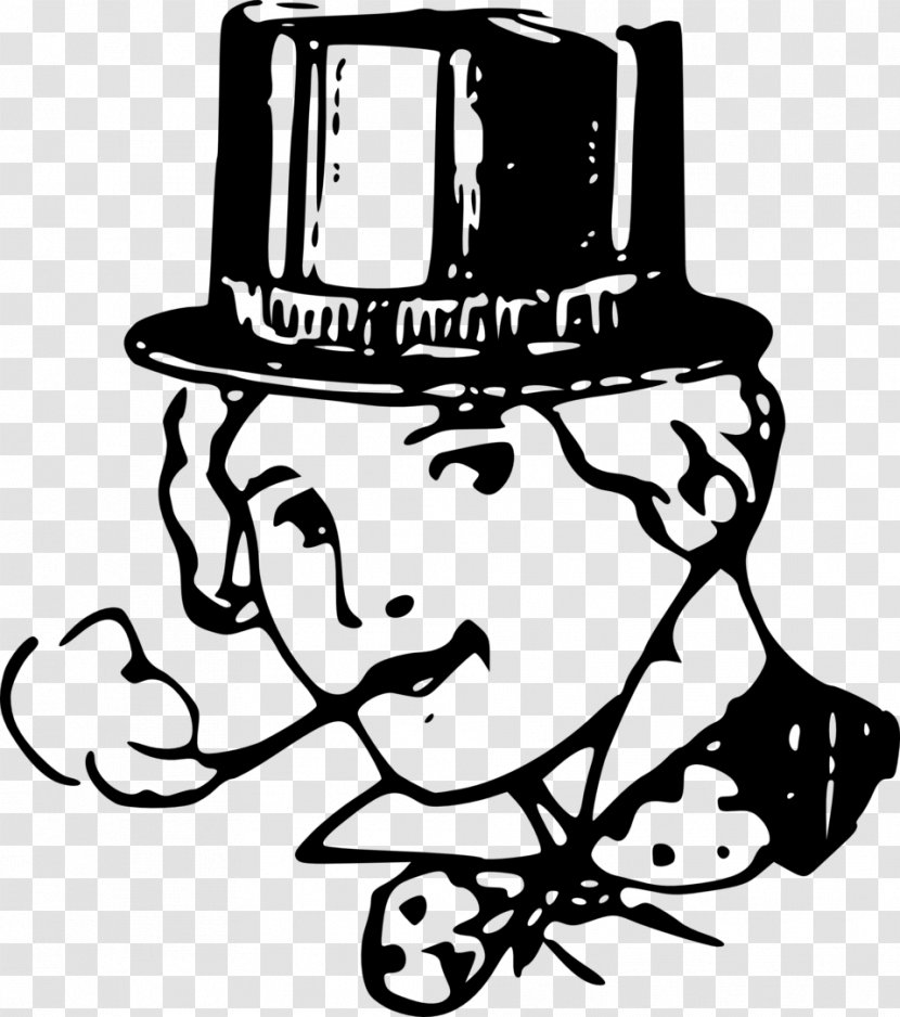 Tobacco Pipe Smoking Ban Clip Art - Heart - Top Hat Transparent PNG