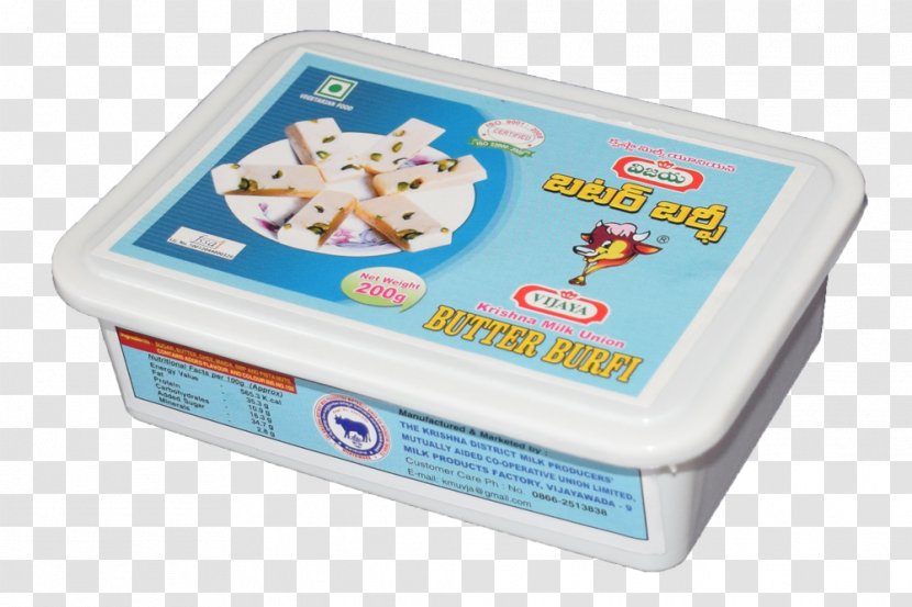 Krishna Milk Union Butter Vijayawada Barfi - Curd Transparent PNG