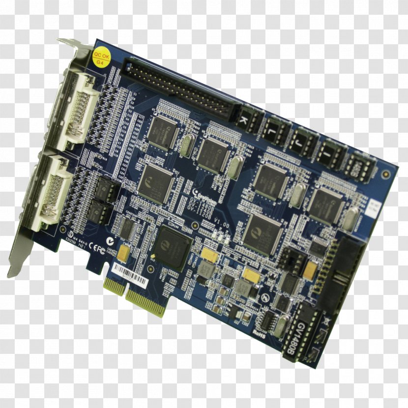 Microcontroller Graphics Cards & Video Adapters Motherboard TV Tuner Computer Hardware - Electronic Component - Card Transparent PNG