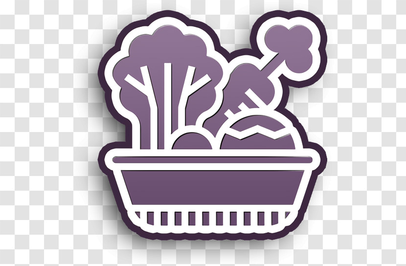 Salad Icon Vegetables Icon Picnic Elements Icon Transparent PNG