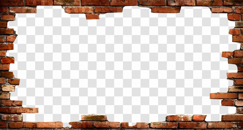 Brick Wall Picture Frame Stock Photography Framing - Shading Decorative Red Transparent PNG