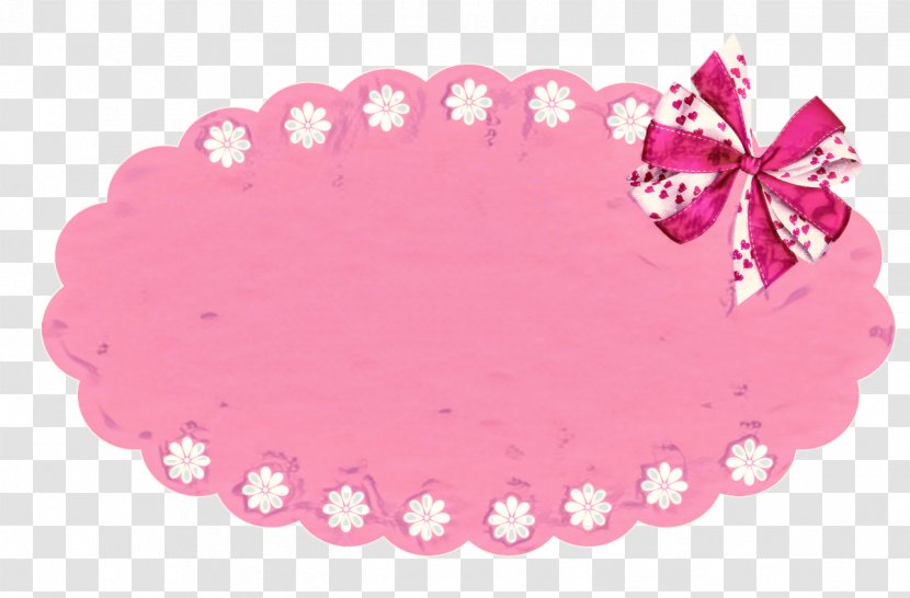 Web Banner - Doily Magenta Transparent PNG