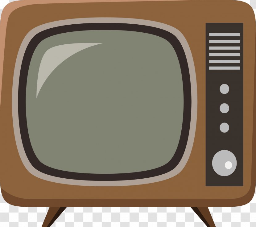 Television Set Icon - Media - The Old Version Of TV Transparent PNG