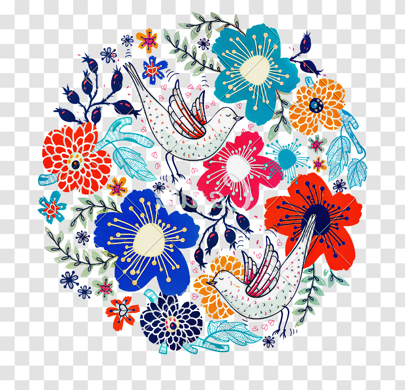 Floral Design Transparent PNG