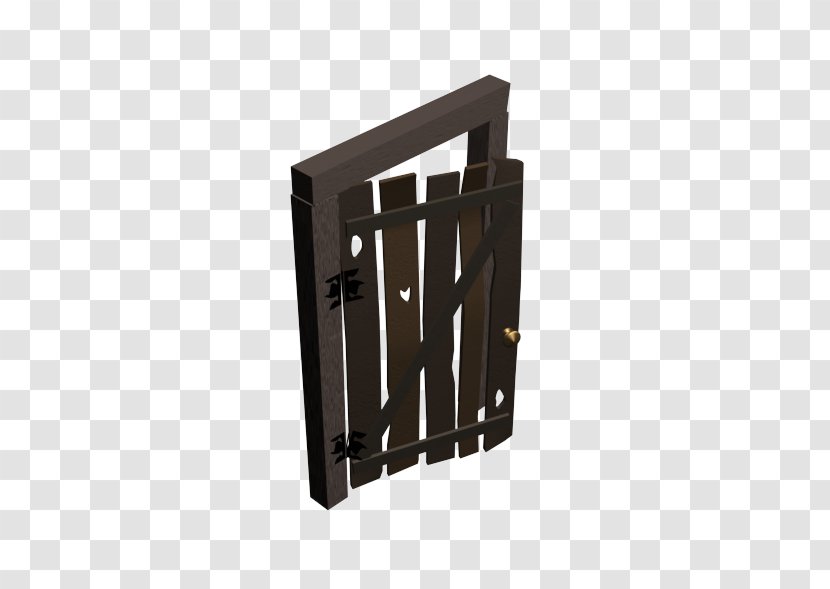 Angle Hinge - Garden Gate Transparent PNG