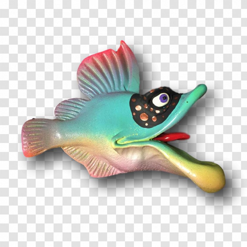 Plastic Fish - Hand Painted Lips Transparent PNG